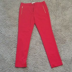 Calvin Klein Red Dress Pants